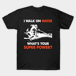 i walk on water hockey T-Shirt